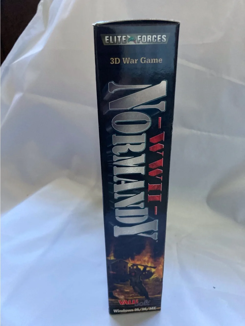 ELITE FORCES:WWII Normandy PC Game Big Box BRAND NEW Original Sealed Tabs 2001